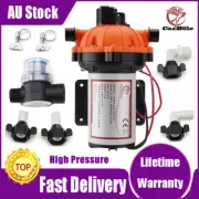 Replace for SEAFLO 12V Water Pump Diaphragm Pump 80PSI + Sprayer Gun Caravan RV