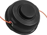 198386-5 Trimmer Head for Makita Bump & Feed Trimmer Head, M8 X 1.25 LH Equipped with 0.08" Twisted Quiet Trimmers Line, Dual Track Spool
