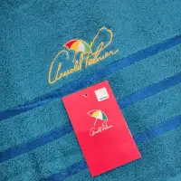 在飛比找蝦皮購物優惠-Arnold Palmer 小雨傘牌 緞條純棉浴巾 台灣製