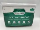 Allerease Mattress Protector Twin Size Fitted Matress White