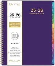 2025-2026 Appointment Book/Planner - 8.2" X 10.9", Daily Planner 2025-2026, Jul.