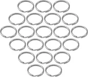 Lucky Line 2" Nickel Plated Steel Split Ring, 50 per Box (77000)