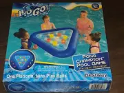 Bestway H2O Go! Pong Champion Pool Game 41" x 38" NEW Kids Game Outdoor Summer