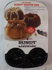 Vintage New Nordic Ware Bundt Muffin Cake Pan Mold Aluminum