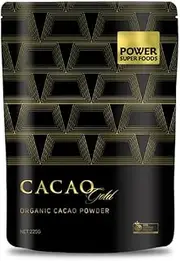 Power Super Foods Cacao Gold Organic Cacao Powder, 225g