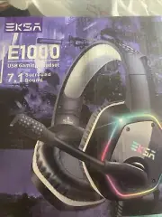 EKSA E1000 Gaming Headset 7.1 Surround Sound Wired Headset Gamer. For PS4