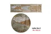 Unique Hand Crafted Embroidered Sequined Wall Hanging / Bed Runner 48 x 180 cm