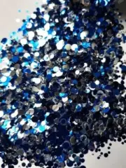Bulk lot of 75 jars Disco ball polyester glitter mix 1.5 oz. in a shaker bottle!