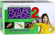 Stages Learning Language Builder Picture Nouns Set 2 for Autism, Aba and Preschool Educational Vocabulary Flash Cards