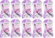 Schick Xtreme3 Sensitive Skin Disposable Razors for Women, 40 Count