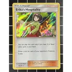 140/181 支援者 ERIKA'S HOSPITALITY 莉佳的款待 PTCG 寶可夢POKEMON 英文版 閃卡