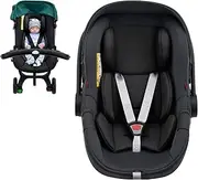 Infant Car Seat Insert, Ultra-Thick Carseat Head Support for Newborn, Breathable Mesh Baby Car Seat Cushion with Filled Sponge, Universal Baby Car Seat Head Support for Stroller, Swing, Carseat