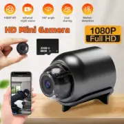 Mini Hidden Spy Camera Wifi IP Home Security 1080P Nanny cam Night Vision