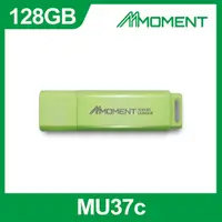 在飛比找PChome24h購物優惠-Moment MU37c隨身碟128G USB3.0