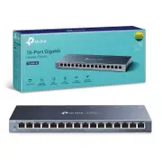 Tp-Link Tl-Sg116 16-Port Gigabit Unmanaged Desktop/Wall Mounting Switch 32Gbp.Wp