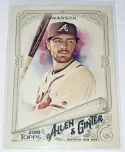 2018 Topps Allen & Ginter Baseball #47 Dansby Swanson Atlanta Braves F35