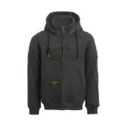 Wcc Choppers Por Vida Sweatshirt With Cap & Zip Grey Man Size Eu S