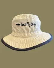 Vtg Imperial Headwear, “The Hampton”Reno Fly Shop Bucket Hat L-XL, New Old Stock