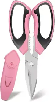 Scissors Heavy Duty 8'', Carpet Scissors, Multipurpose Scissors with Protective