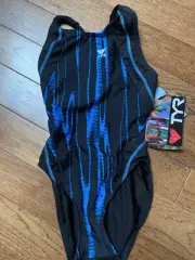 TYR Jetstream Maxback Swim suit Girl's 24 NEW with Tags $59