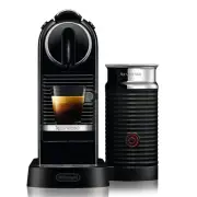 Nespresso CitiZ Platinum and Milk Espresso Machine With Frother - Silver (/RT...
