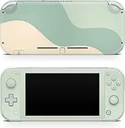 TACKY DESIGN Classic solid color skin for Nintendo switch lite Skin, Green color blocking switch lite cover Vinyl 3m decal Cute Full wrap switch lite accessories