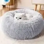 Super Cat Bed Warm Sleeping Cat Nest Soft Long Plush Best Pet Dog Bed for Dogs B