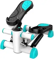 Mini-Stepper Swing Stepper Aerobic Mini Stepper Leg Toner Toning Workout Low Impact Fitness Gym Machine for Exercise wit