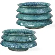 Uttermost 18147 ZigZag 10 X 6.5 inch Bowls, Set of 2
