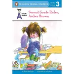 SECOND GRADE RULES, AMBER BROWN/PAULA DANZIGER PENGUIN YOUNG READERS, L3 【禮筑外文書店】