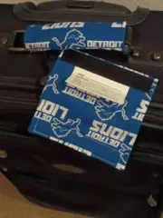 DETROIT LIONS LUGGAGE ID HANDLE WRAP TAG NFC