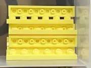 LEGO Parts - Bright Light Yellow Plate 1 x 6 - No 3666 - QTY 10