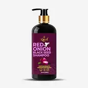 Krivi Herbals Red Onion Black Seed Oil Shampoo With Red Onion Oil, Black Seed Oil And Vitamin E 300ml (Pack Of 1)