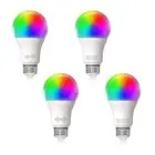 A19 LED Smart, WiFi Light Bulb Compatible with Alexa Google Home, RGBCW Color...