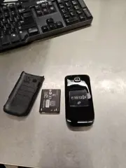 Alcatel OneTouch A392g Black ( Tracfone / GSM ) Cellular Flip Phone. New
