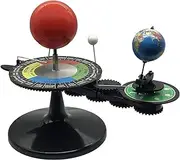 Sun Earth Moon Orbital Model with Light, Kids Solar System Model Astronomical Science Educational Kits