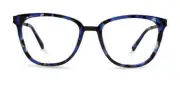 MODO 4501 PAPER THIN TITANIUM EYEGLASS FRAMES 50-18-138 BLUE MARBLE