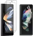 Samsung Galaxy Z Fold 4 Screen Protector TPU Clear 9H Resistant Bubble Free 3Pc