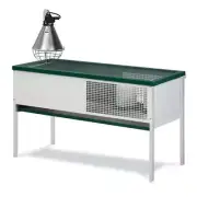 Chick Brooding Cage Metal Brooder Box For Chicks Ducklings Keets