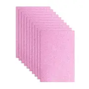 10Pcs Pink Foam Sheets, 8"x12" Self-Adhesive EVA Foam Sheets(1.5mm Thick)