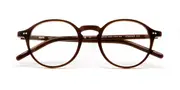 Kaleos Strasser Big C3 Men's Glasses Brown Size 51 - Private Health Rebate - Blue Light Block Available