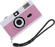 jojofuny 1 PC Retro Film Camera Instant Camcorder Handheld Reusable Camera Ten Vintage Film Video Camera Thermal Camera Portable Camera Cassette Recorder Mini Room Abs White
