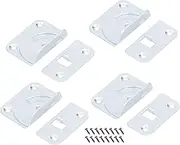 Bed Rail Bracket Heavy Duty Stainless Steel Bed Rail Fittings for Bed Frame Footrest Strong Load Bearing Capacity Easy Installation Durable High Strength Professional Design