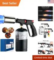High-Quality Propane Torch with Powerful Flame for Culinary and Campfire Use