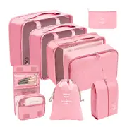 8Pcs Suitcase Storage Bag Portable Luggage Storage Bag Clothes Shoes Organizer