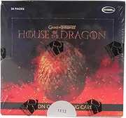Game of Thrones House of The Dragon Season 1 Trading Card Hobby Box (Rittenhouse 2024) Limtied to 9,000 Boxes