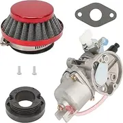 Carburetor 13 Minimoto 44mm Air Filter Fuel for 47cc 49cc Mini Pocket Bike Quad Scooter ATV Red