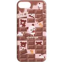 在飛比找momo購物網優惠-【San-X】巧克貓熊 iPhone 5 手機保護殼。行李箱