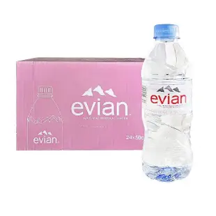 【evian依雲】天然礦泉水500mlx24入/箱