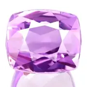 PINK KUNZITE 4.50ct FLAWLESS RARE NATURAL BEST PINK KUNZITE AWESOME CUSHION CUT
